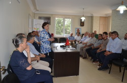 AK PARTİ ADANA MİLLETVEKİLİ F.GÜLDEMET SARI VE MİLLETVEKİLİ ADAYI ABDULLAH DOĞRU DASEV ZİYARETİ